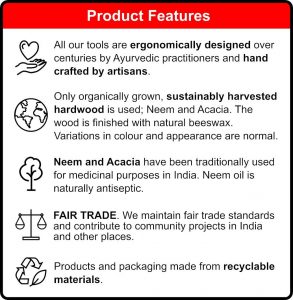 Wooden Spiky Massage Ball - Image 4